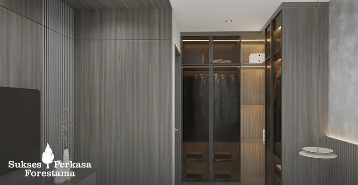 Rekomendasi Lemari Pakaian HPL Modern yang Simple tapi Elegan