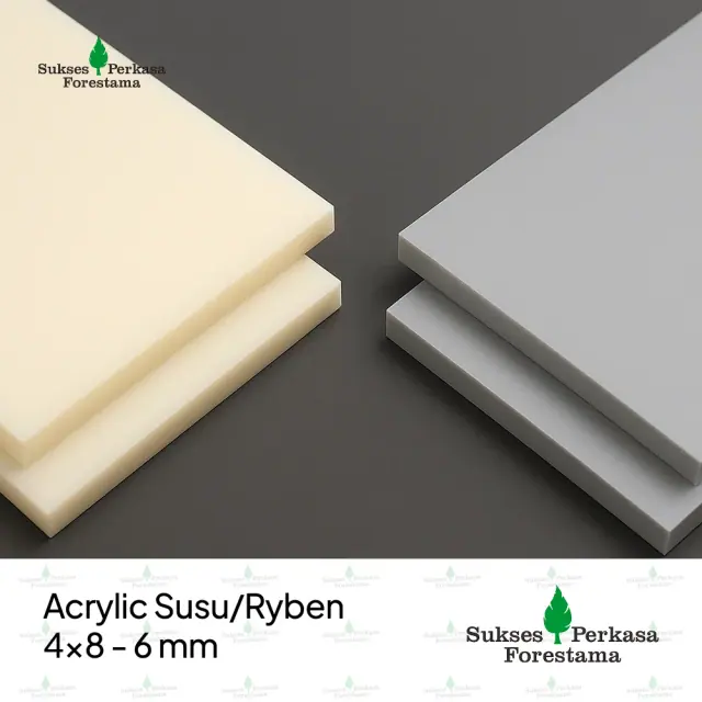 Acrylic Susu/Ryben 4x8 - 6 mm