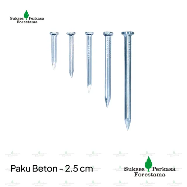 Paku Beton - 2.5 cm