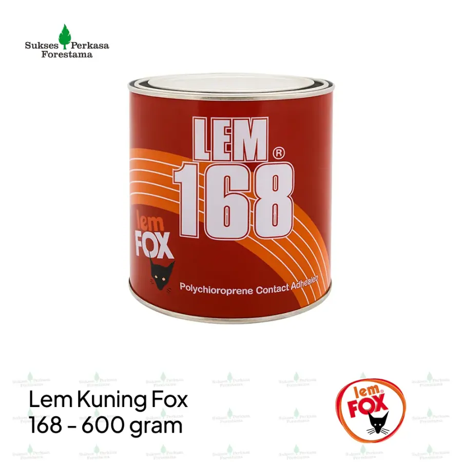 Lem Kuning Fox 168 600 gram