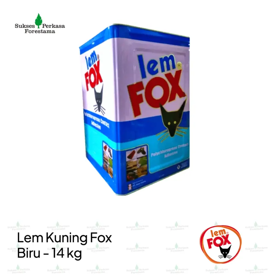 Lem Kuning Fox Biru 14 kg