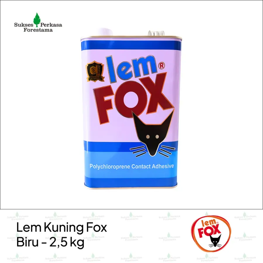 Lem Kuning Fox Biru 2.5 kg