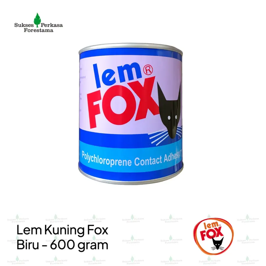 Lem Kuning Fox Biru 600 gram