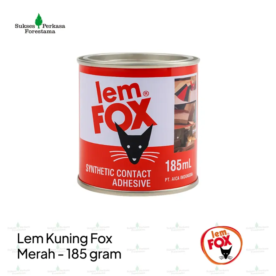 Lem Kuning Fox Merah 185 gram