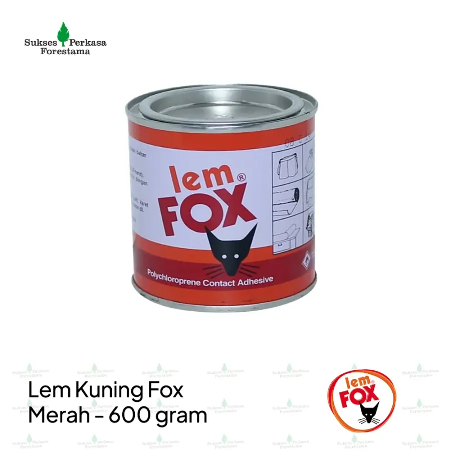 Lem Kuning Fox Merah 600 gram