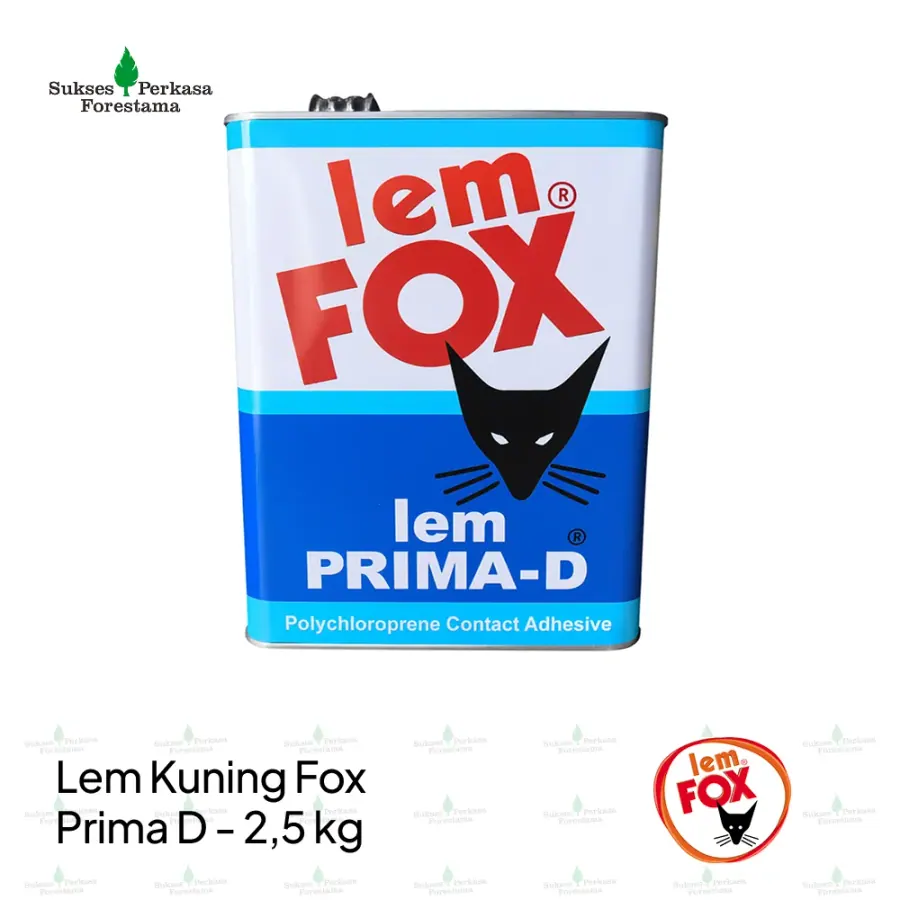 Lem Kuning Fox Prima D 2,5 kg