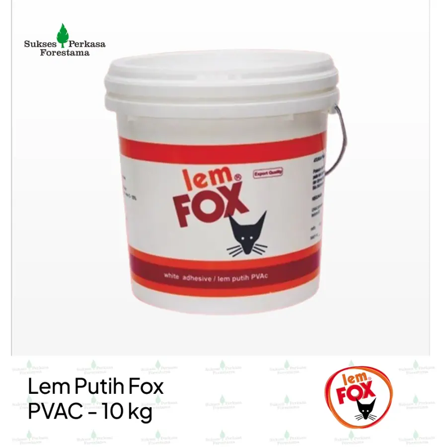 Lem Putih Fox PVAC Ember 10 kg
