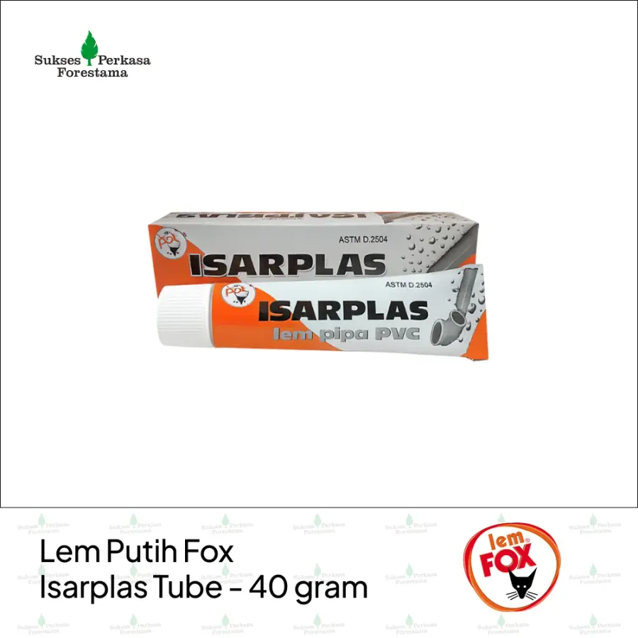 Lem Putih Isarplas Tube 40 gram