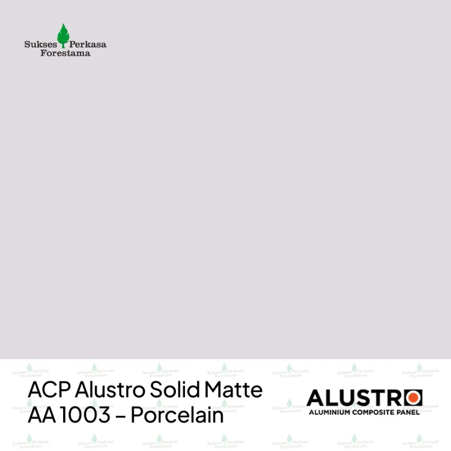 ACP Alustro Solid Matte AA 1003 – Porcelain