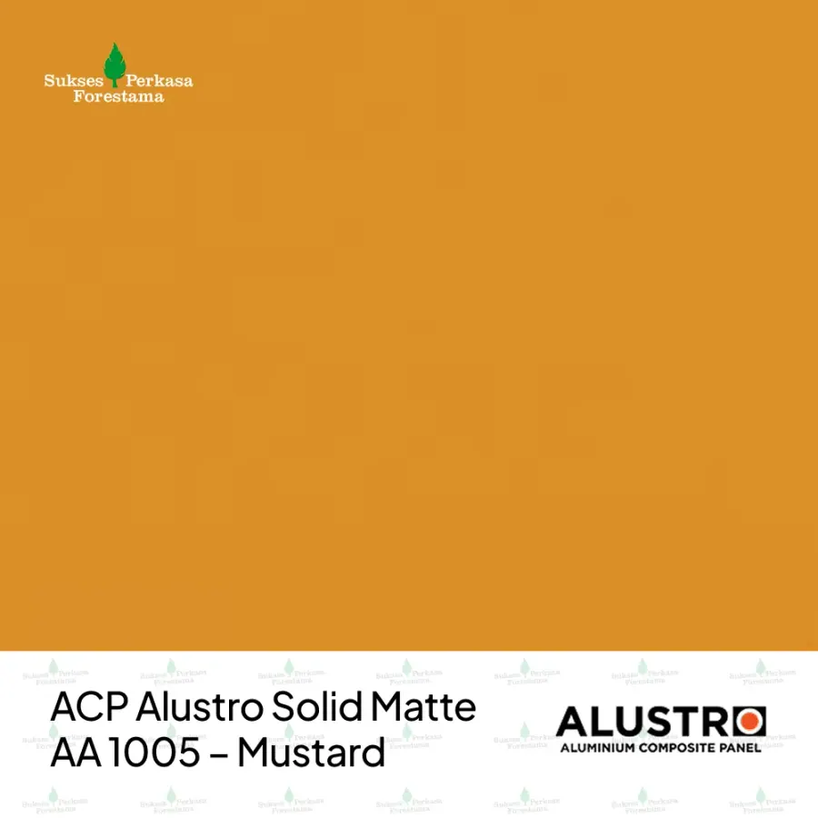 ACP Alustro Solid Matte AA 1005 – Mustard