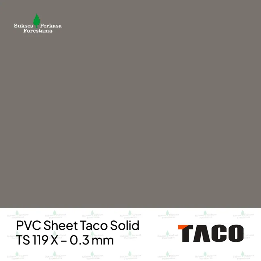 PVC Sheet Taco Solid TS 119 X – 0.3 mm