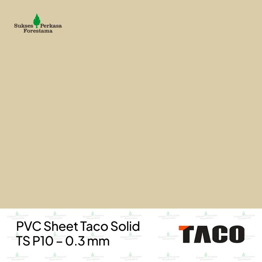 PVC Sheet Taco Solid TS P10 – 0.3 mm
