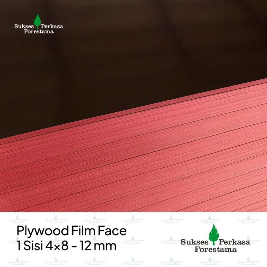 Plywood Film Face 1 Sisi 4x8 - 12 mm
