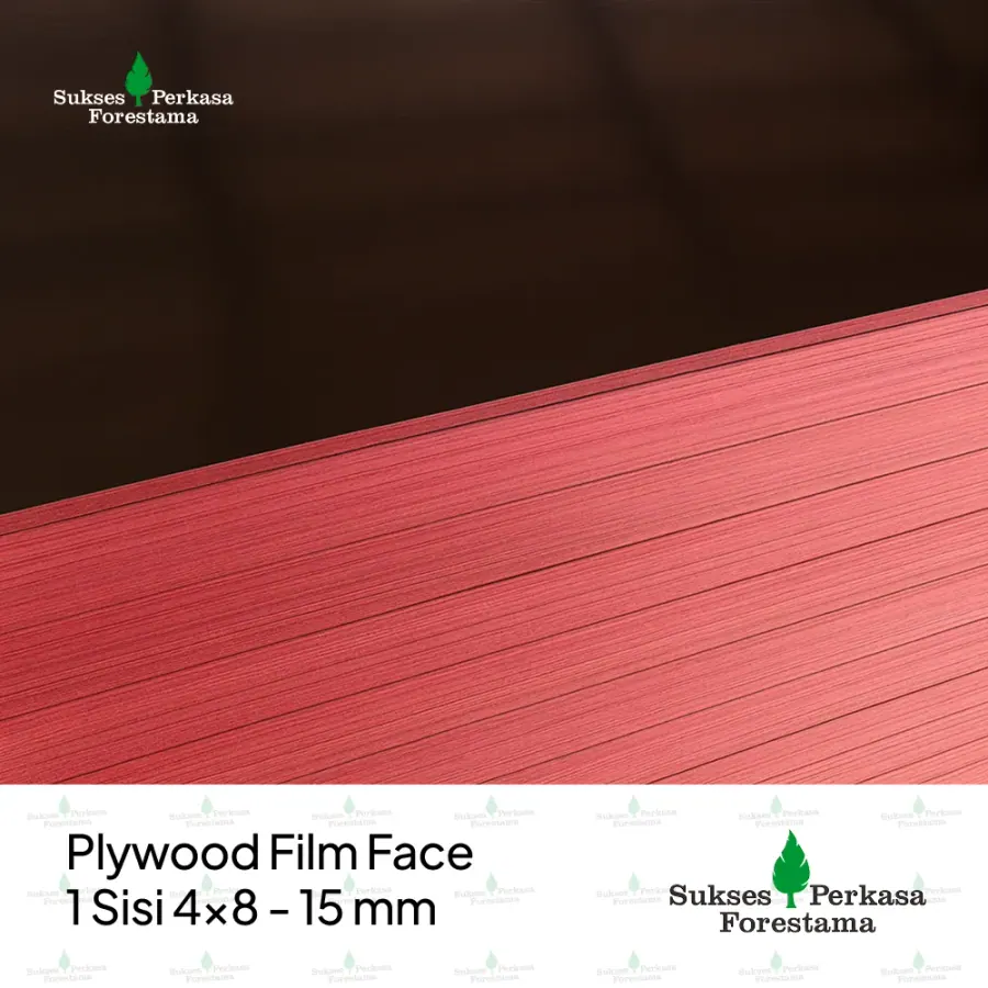 Plywood Film Face 1 Sisi 4x8 - 15 mm