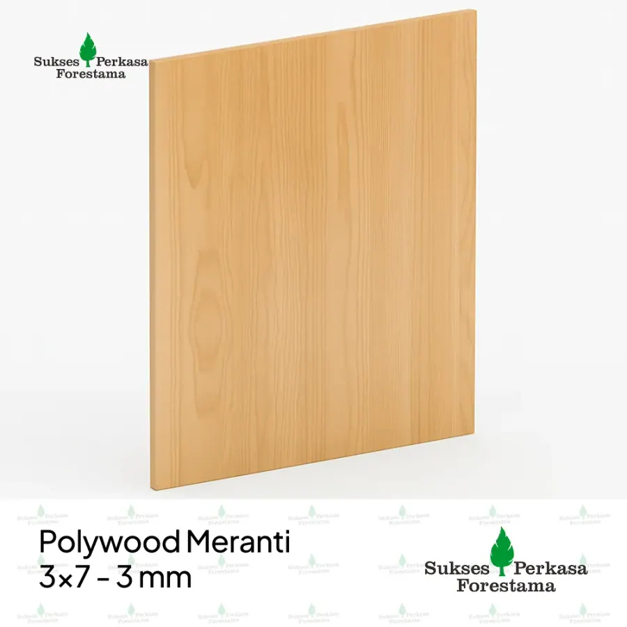Polywood Meranti 3x7 - 3 mm