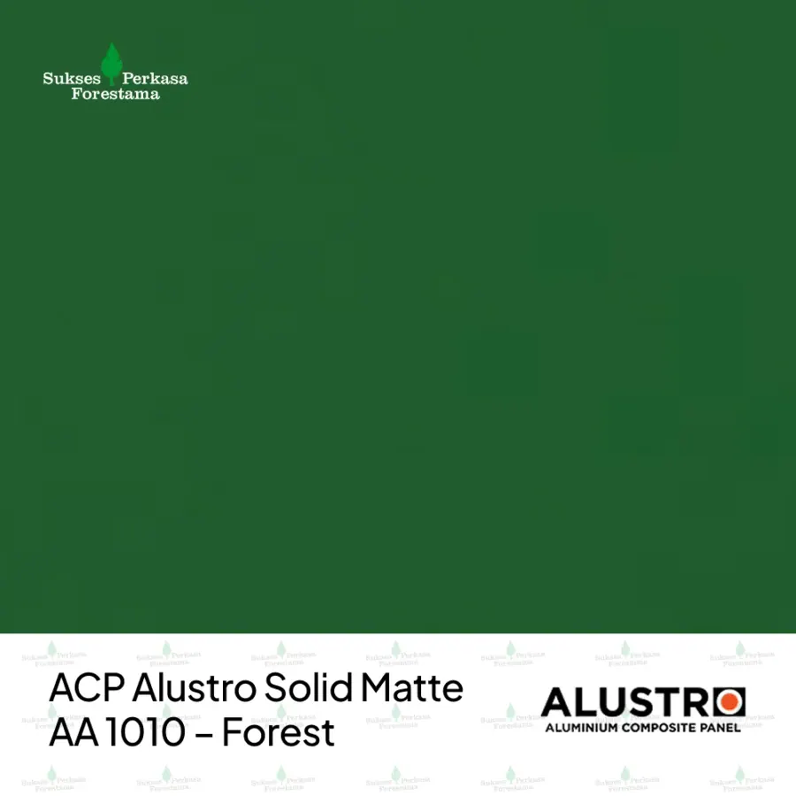ACP Alustro Solid Matte AA 1010 – Forest