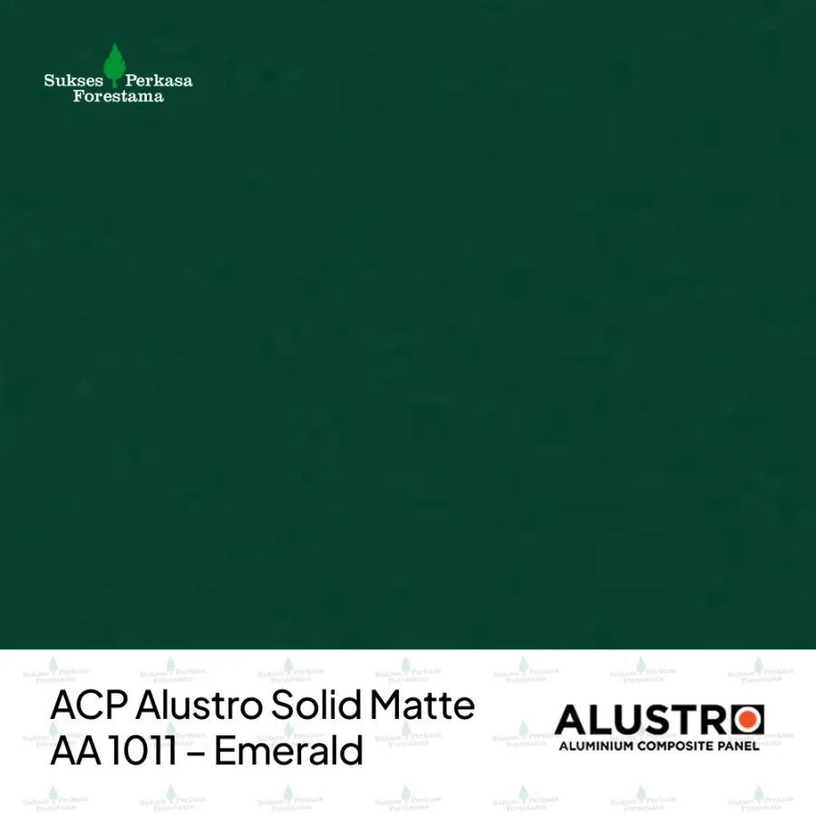 ACP Alustro Solid Matte AA 1011 – Emerald