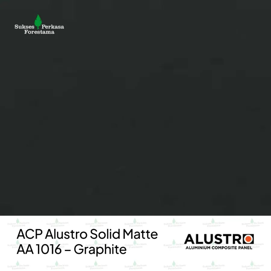 ACP Alustro Solid Matte AA 1016 – Graphite