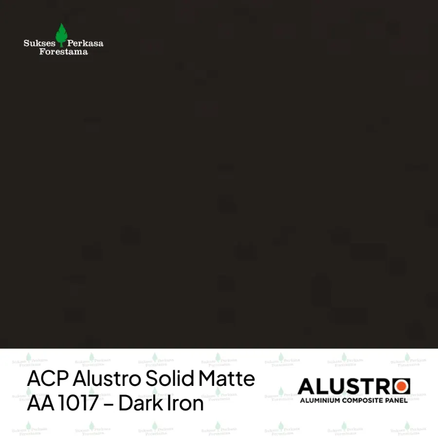 ACP Alustro Solid Matte AA 1017 – Dark Iron