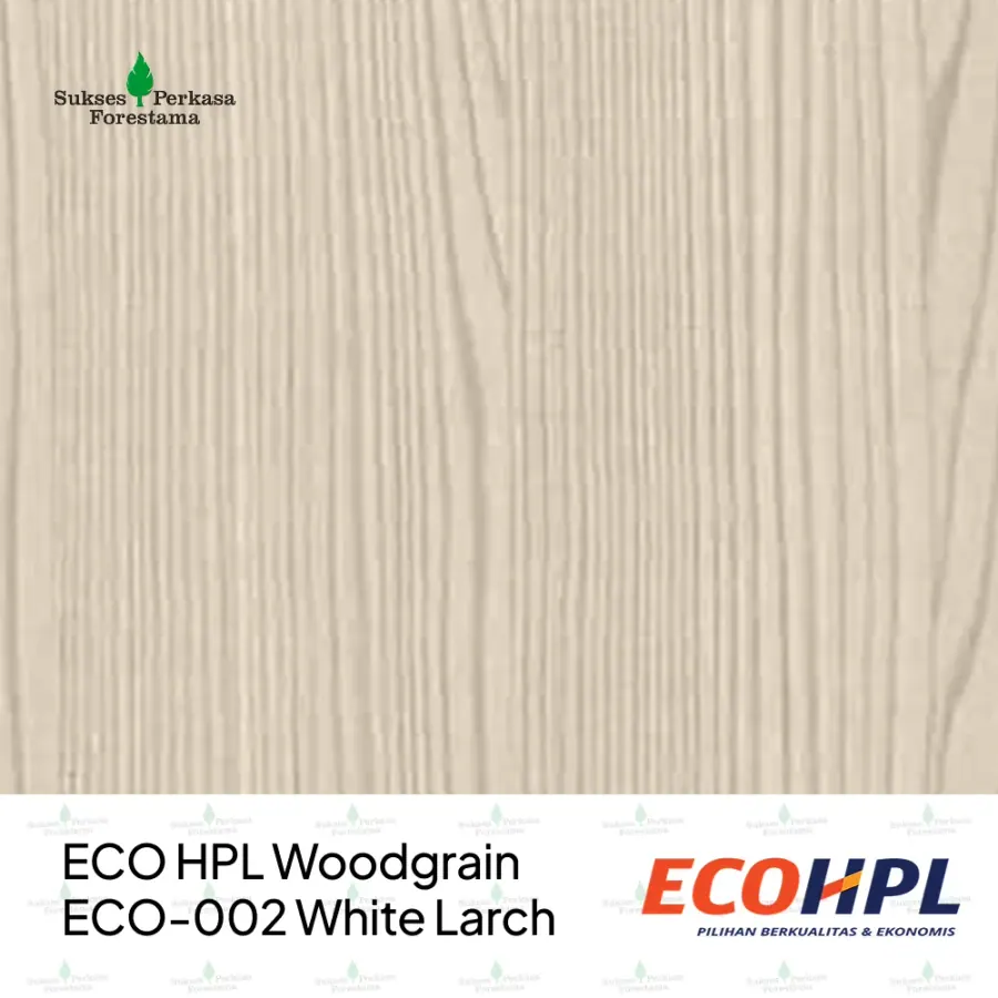 ECO HPL Woodgrain ECO-022 White Larch