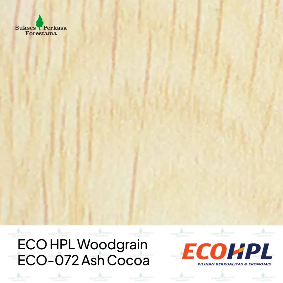 ECO HPL Woodgrain ECO-072 Ash Cocoa