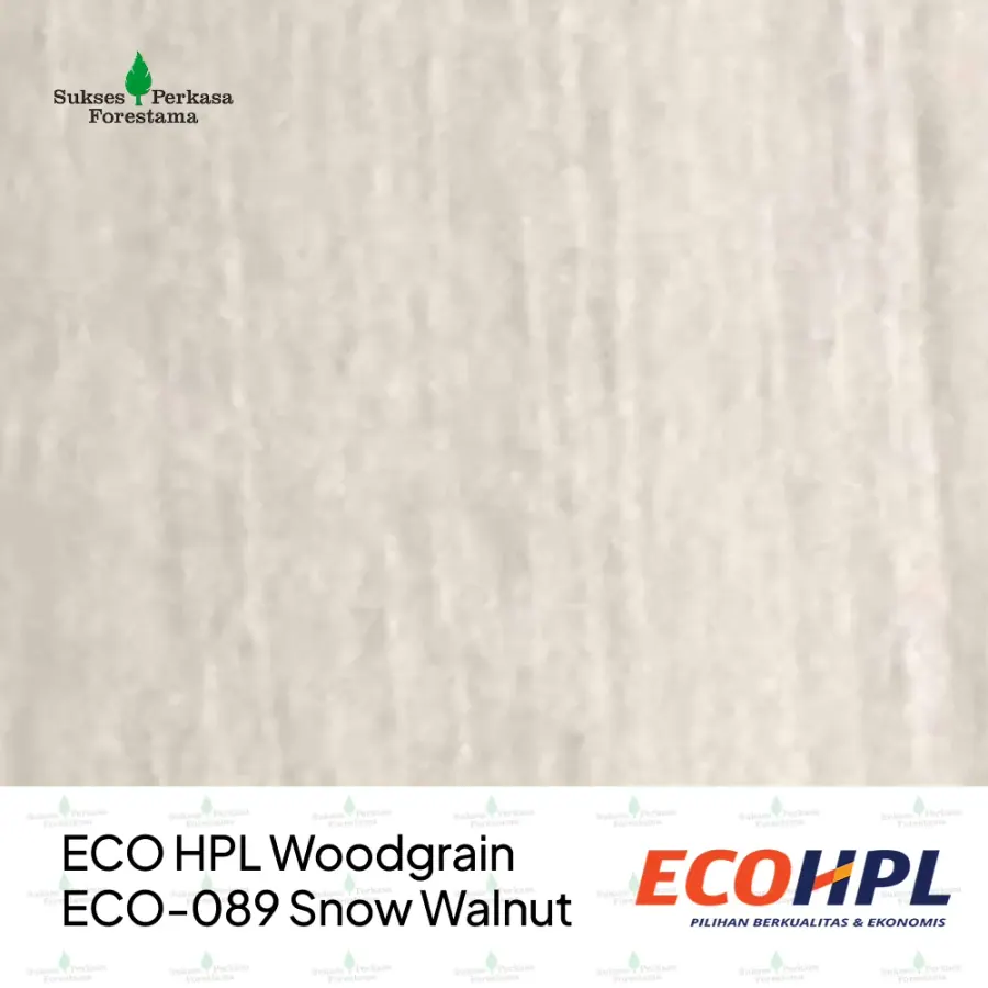 ECO HPL Woodgrain ECO-089 Snow Walnut