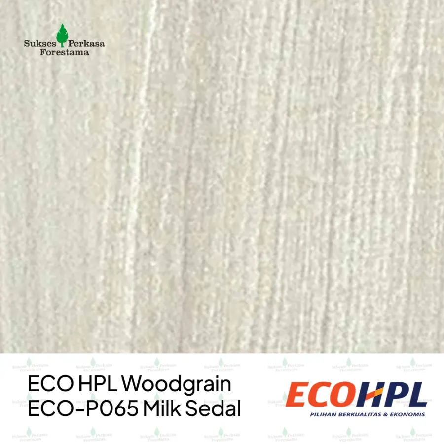 ECO HPL Woodgrain ECO-P065 Milk Sedal