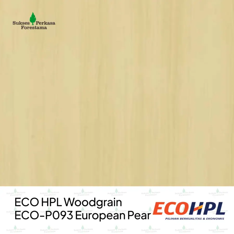 ECO HPL Woodgrain ECO-P093 European Pear
