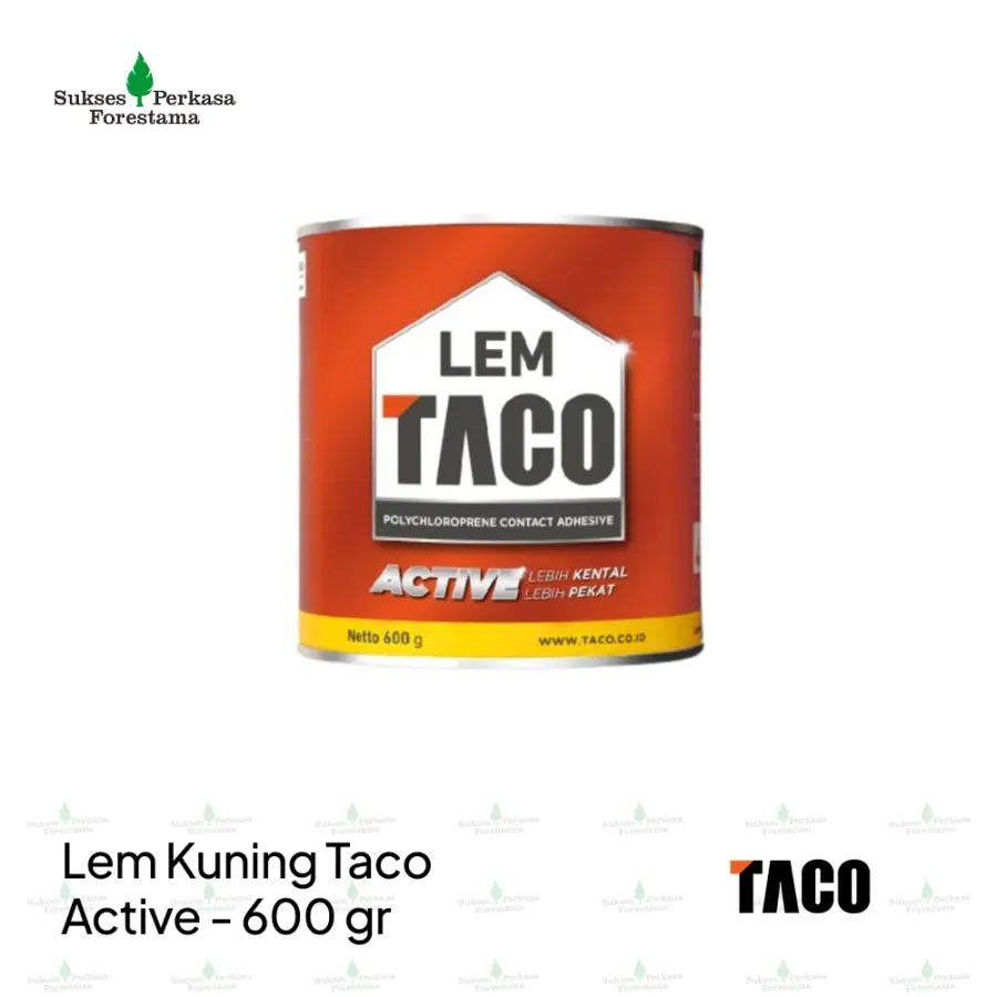 Lem Kuning Taco Active 600 gr