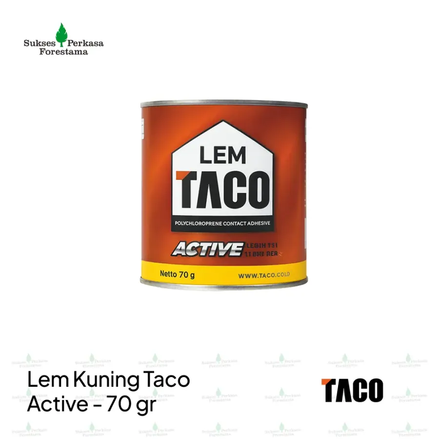 Lem Taco Kuning Active 70 gr