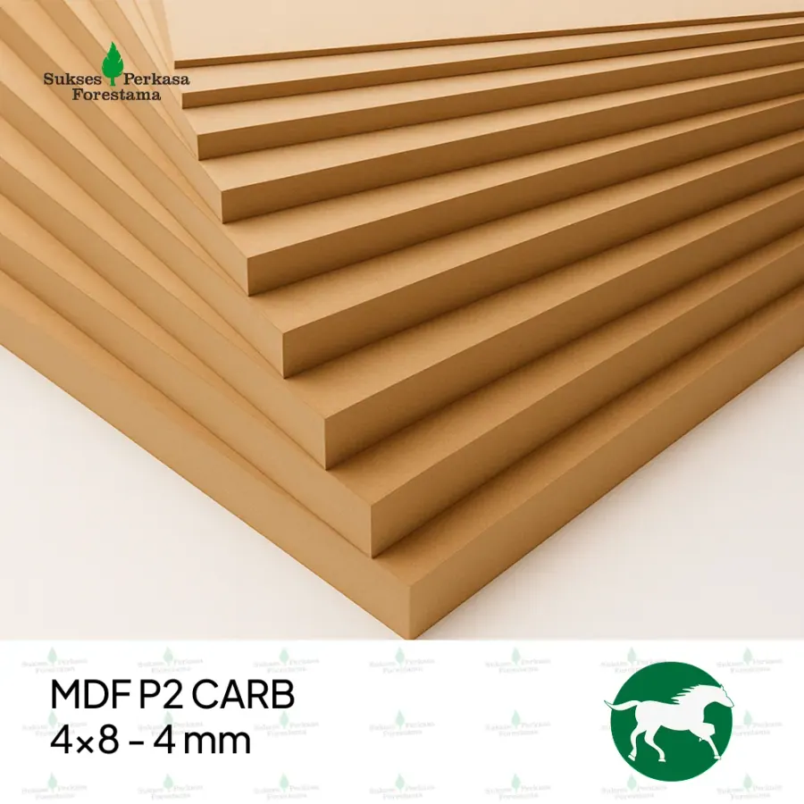MDF P2 CARB 4x8 - 4 mm