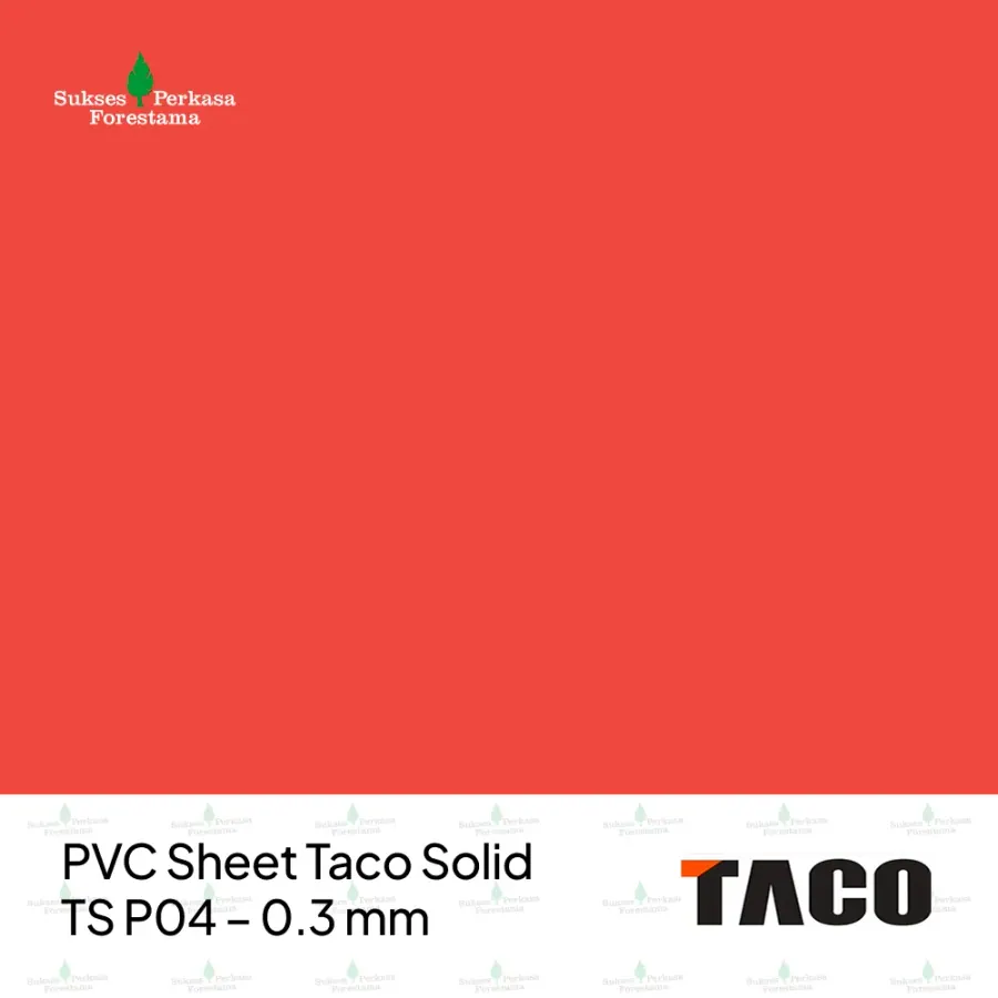 PVC Sheet Taco Solid TS P04 – 0.3 mm