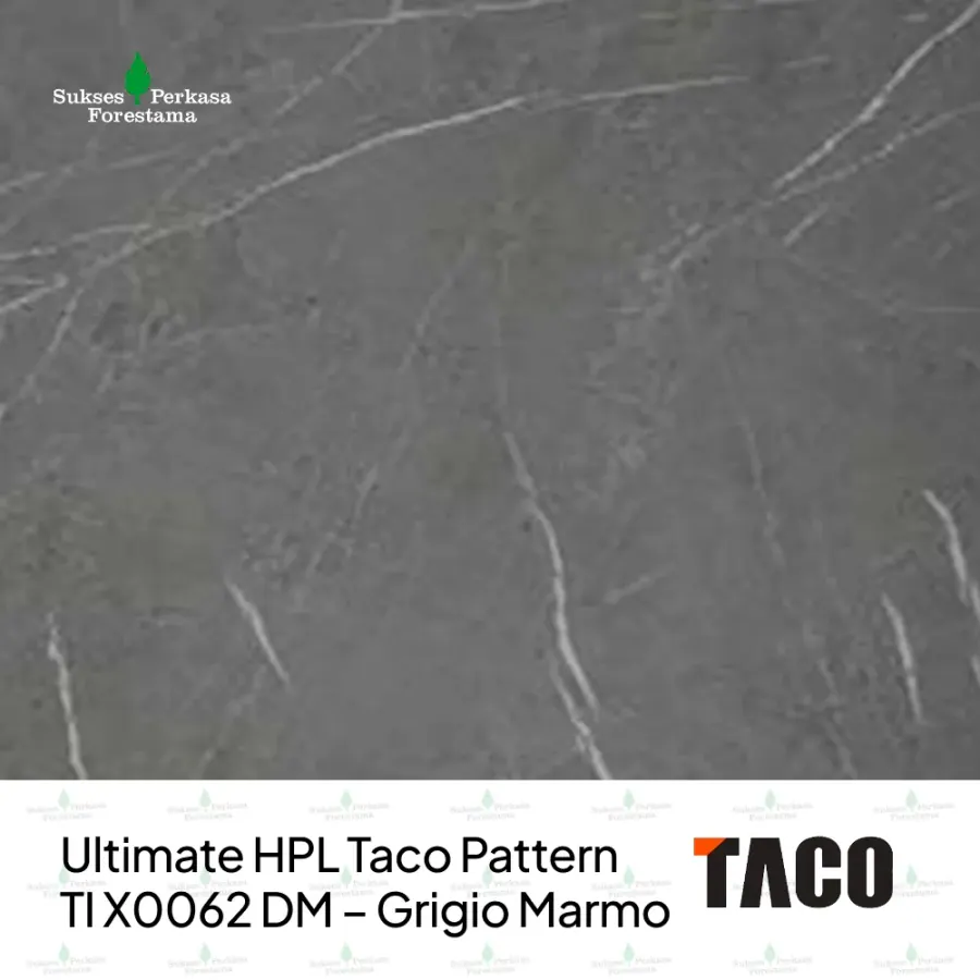 Ultimate HPL Taco Pattern TI X0062 DM – Grigio Marmo
