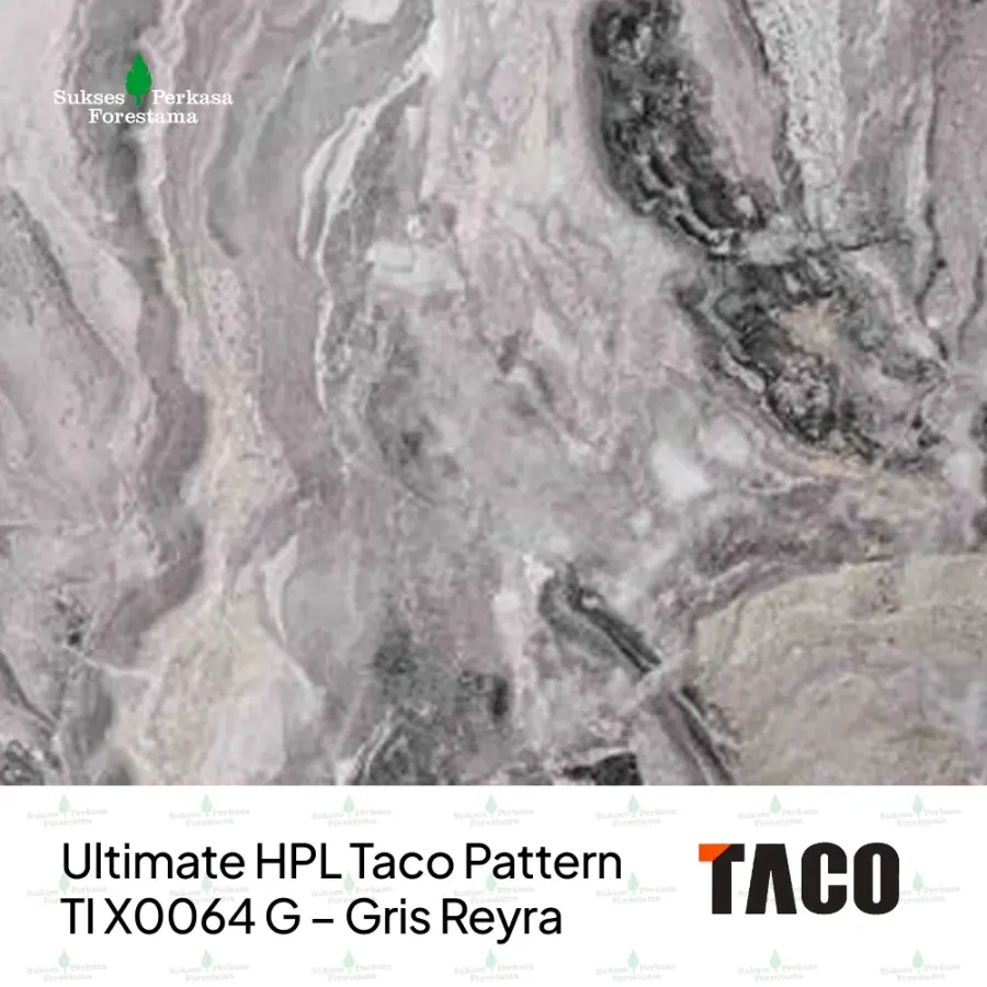 Ultimate HPL Taco Pattern TI X0064 G – Gris Reyra