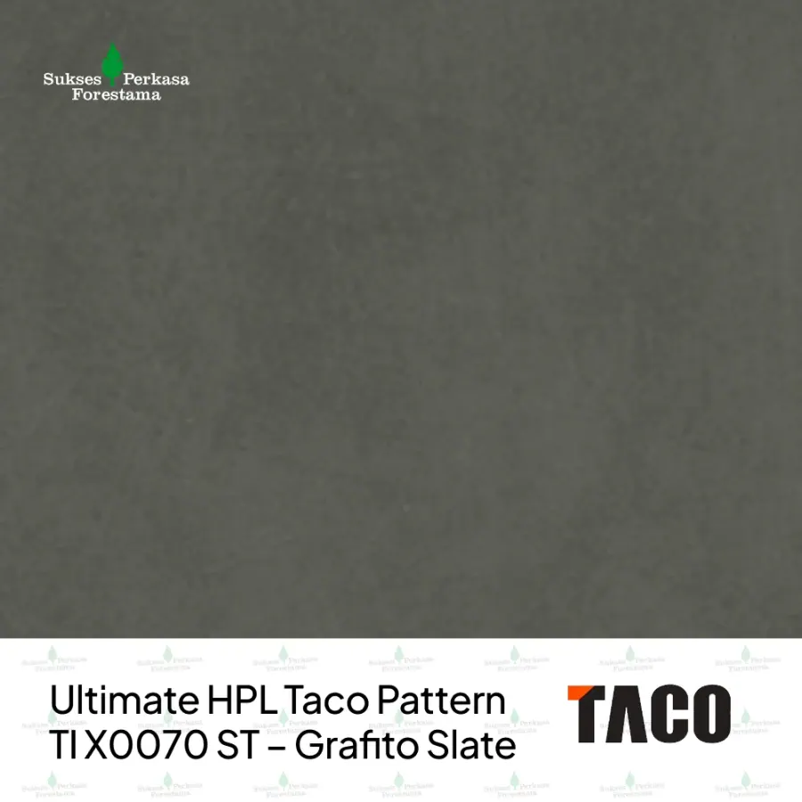Ultimate HPL Taco Pattern TI X0070 ST – Grafito Slate