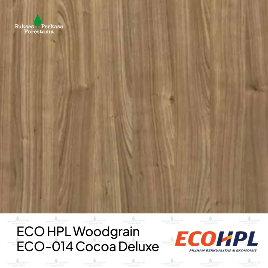 ECO HPL Woodgrain ECO-014 Cocoa Deluxe