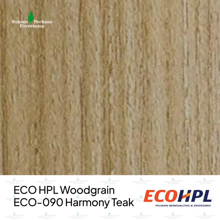 ECO HPL Woodgrain ECO-090 Harmony Teak