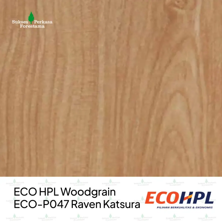 ECO HPL Woodgrain ECO-P047 Raven Katsura