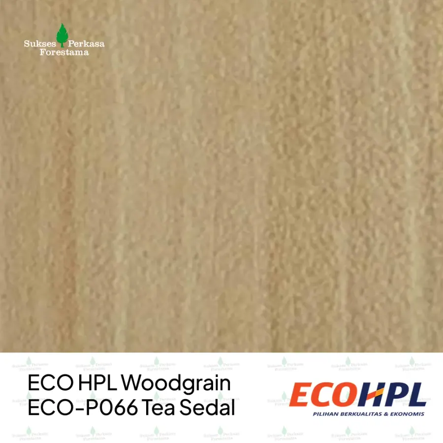 ECO HPL Woodgrain ECO-P066 Tea Sedal