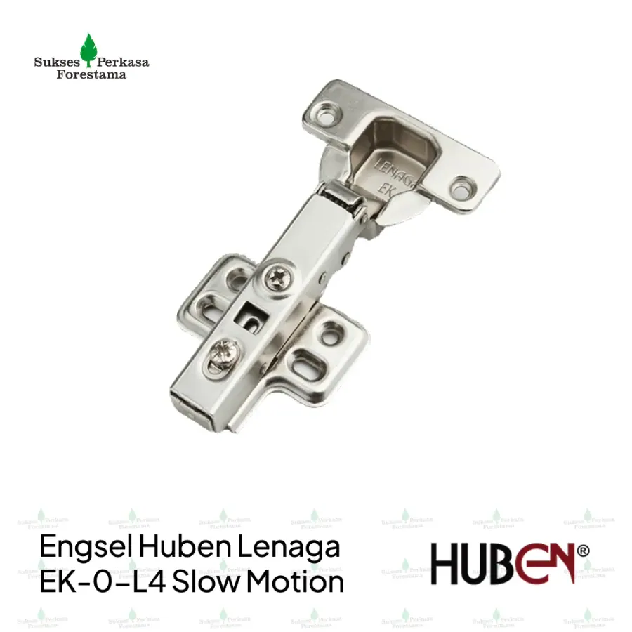 Engsel Sendok Huben Lenaga EK-L4 Slow Motion - Lurus