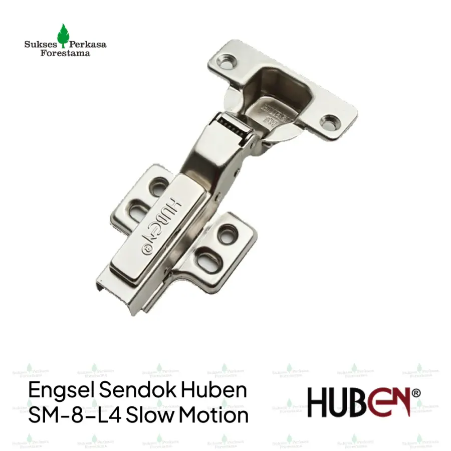 Engsel Sendok Huben SM-8-L4 Slow Motion - 1/2 Bengkok