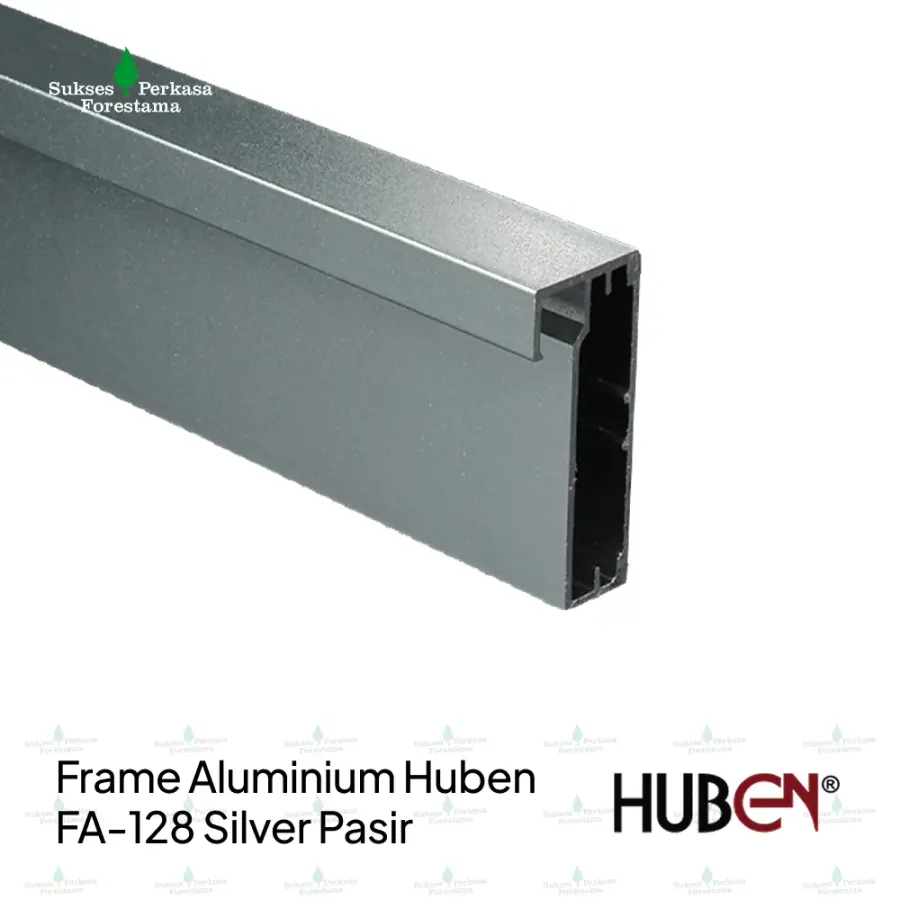 Frame Aluminium Huben FA-128 Silver Pasir