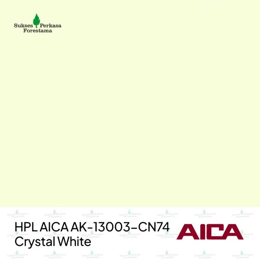 HPL AICA AK-13003-CN74 – Crystal White