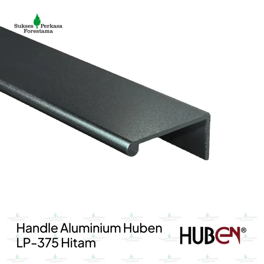 Handle Aluminium Huben LP-375 Hitam