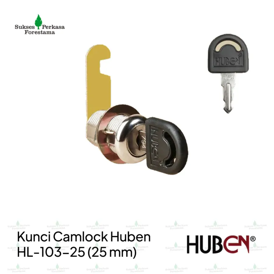 Kunci Camlock Huben HL-103-25 (25 mm)