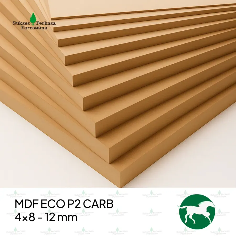 MDF ECO P2 CARB 4x8 - 12 mm
