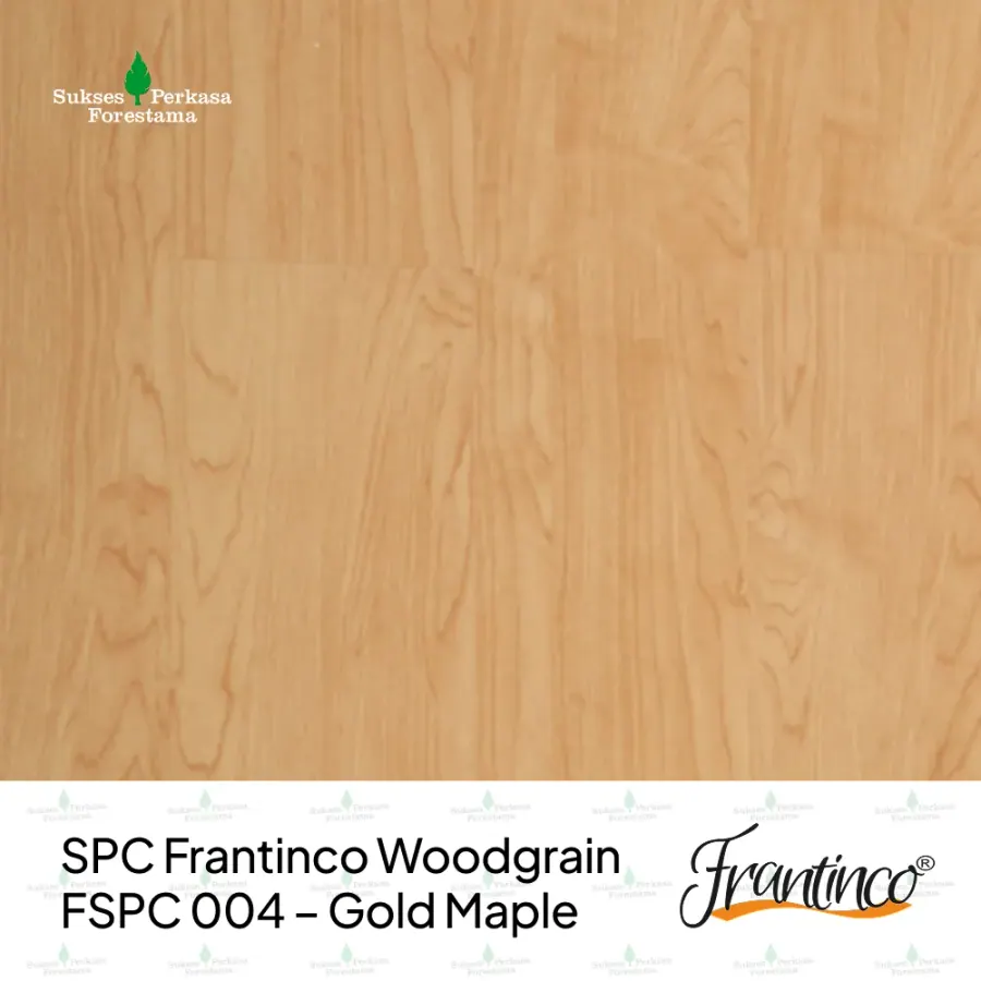 SPC Frantinco Woodgrain FSPC 004 – Gold Maple