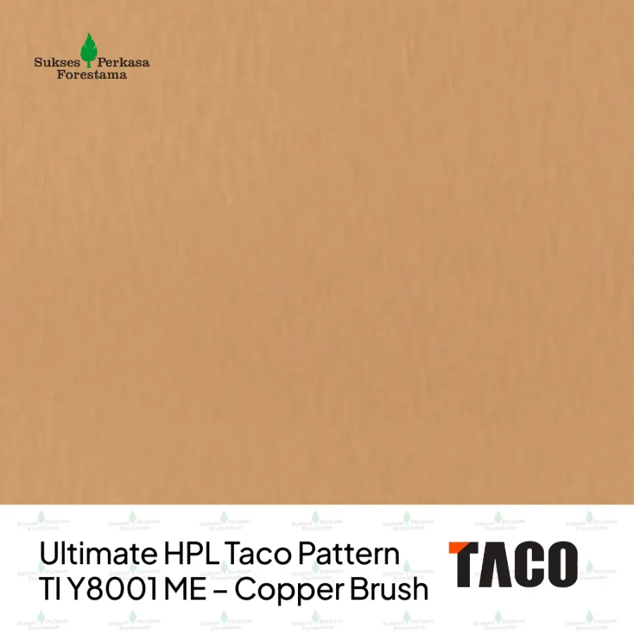 Ultimate HPL Taco Pattern TI Y8001 ME – Copper Brush