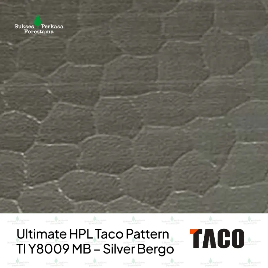 Ultimate HPL Taco Pattern TI Y8009 MB – Silver Bergo