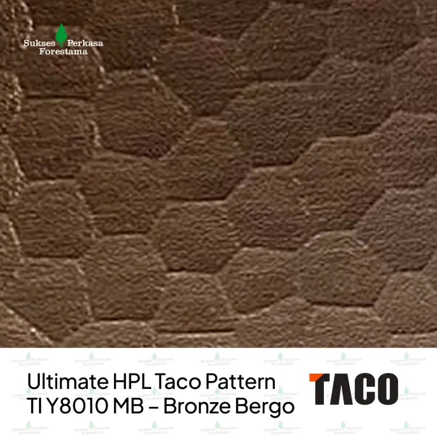 Ultimate HPL Taco Pattern TI Y8010 MB – Bronze Bergo